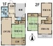 一宮市浅井町小日比野古川筋68-1戸建の間取図