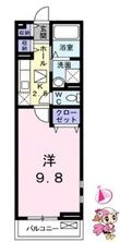 徳島市春日1丁目の間取図