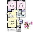 徳島市中島田町３丁目の間取図