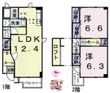 板野郡松茂町中喜来字中須の間取図