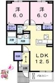 徳島市南島田町4丁目の間取図