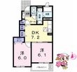 板野郡板野町古城字本村の間取図