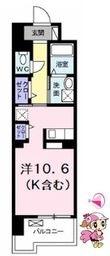 徳島市佐古六番町の間取図