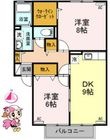 徳島市北田宮4丁目の間取図