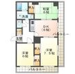 徳島市応神町古川字戎子野の間取図