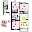 徳島市南沖洲５丁目の間取図
