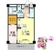 徳島市沖浜東2丁目の間取図