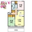 徳島市八万町内浜の間取図