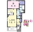 徳島市安宅3丁目の間取図