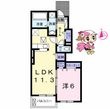 徳島市沖浜町居屋敷の間取図