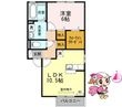 徳島市名東町1丁目の間取図