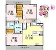 徳島市中吉野町2丁目の間取図