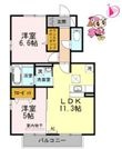 徳島市南沖洲３丁目の間取図