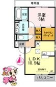 徳島市名東町1丁目の間取図