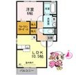 徳島市名東町1丁目の間取図
