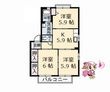 徳島市西新浜町2丁目の間取図