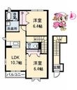 徳島市南沖洲１丁目の間取図