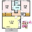 徳島市名東町1丁目の間取図