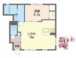 徳島市住吉2丁目の間取図