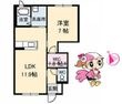 徳島市南沖洲３丁目の間取図