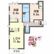 徳島市住吉5丁目の間取図