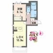 徳島市助任橋3丁目の間取図