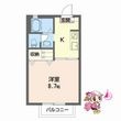 徳島市安宅1丁目の間取図