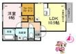徳島市八万町夷山の間取図
