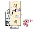 徳島市昭和町８丁目の間取図