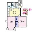 板野郡北島町鯛浜字西中野の間取図