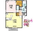 徳島市春日1丁目の間取図