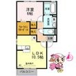 徳島市名東町1丁目の間取図