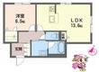 徳島市北矢三町2丁目の間取図