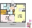 徳島市問屋町の間取図