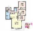 徳島市蔵本元町3丁目の間取図