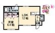 徳島市八万町内浜の間取図