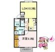 徳島市安宅2丁目の間取図