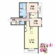 徳島市安宅1丁目の間取図