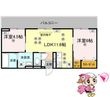 徳島市北田宮2丁目の間取図