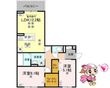 徳島市北田宮２丁目の間取図