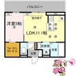 徳島市北田宮２丁目の間取図
