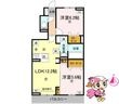 徳島市八万町上福万の間取図