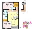 徳島市八万町上福万の間取図