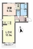 光ハイツの間取図