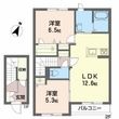 シャーメゾンミュウの間取図