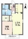 サクセスタウンCの間取図