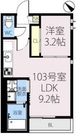 越谷市大字大房の間取図