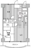 リレント谷塚の間取図