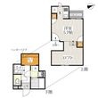 CB七里フラムの間取図