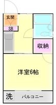 臼倉ハイツの間取図